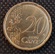 Niemcy. 20 eurocentów.2022D.