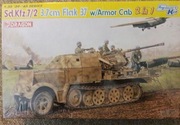 163 DRAGON 6542 Sd. Kfz. 7/2 3.7cm FLAK 37 w/ARMOR CAB