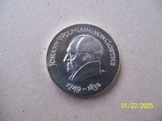 Niemcy NRD 20 marek 1969 J.W.Goethe  st.1