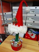 Ozdoba świąteczna, drzewko, skrzat, rękodzieło 