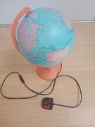 Globus edukacyjny z nazwami po angielsku Made in Italy