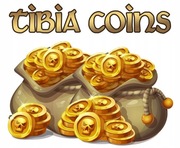 250 TC TIBIA COINS WSZYSTKIE ŚWIATY COIN PACC