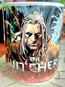 Wiedźmin komiks fantasy prezent dla geeka nerda gracza kubek Ceramiczny 