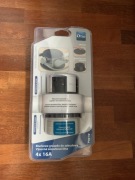 Listwa gniazdko do zabudowy 100mm 4 gniazda OTIO