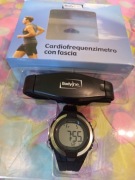 Pulsometr sportowy Bodyline – zegarek z pasem na klatkę