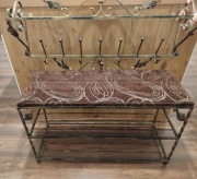 WIESZAK z PÓŁKĄ na BUTY KUTY Metaloplastyka