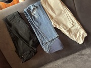 Trzy pary spodni ciążowych rozmiar M