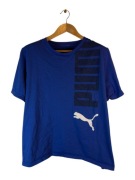 Koszulka Puma niebieska z dużym logiem 3 XL