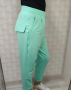 Bawełniane spodnie patki od Minouu 