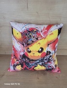 Pikachu poduszka dekoracyjna welurowa 40x40