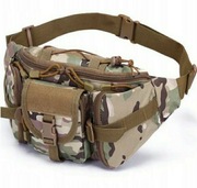 SPRZEDAŻ ZAKOŃCZONA!!! Duża saszetka nerka biodrowa naramienna wojskowa... 