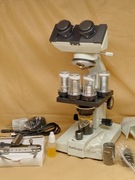 Mikroskop laboratoryjny 1000x AmScope B100 dwuoczny pzo studar zeiss delta
