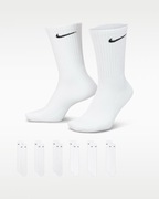 SKARPETY NIKE EVERYDAY UNISEX BIAŁE ROZMIAR 35-38 3 PARY