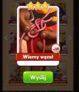 Wierny węzeł / Coin Master karty