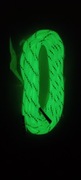Świecące sznurówki fluorescencyjne paracord 550lb 9 core Zielone 160cm 