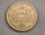 Moneta 50 cent z 2002r