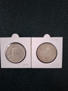 Szwajcaria 5 franków 1953 i 1954 rok 2 srebrne monety