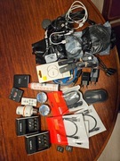 Elektronika części różne, przewody, ładowarki.
