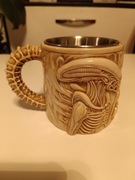 Kubek 3D z filmu Alien Obcy wysoka jakość NOWY beżowy