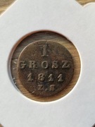 Księstwo Warszawskie, 1 grosz 1811 IS mennica Warszawa 