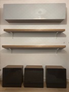 Meble possi light black red white