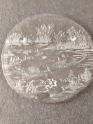 Taca patera kaczki Walther Glass Niemcy