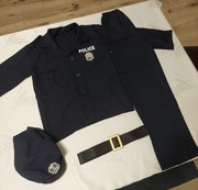 Karnawałowy strój policjanta