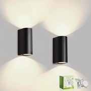 Bojim 2 x kinkiet, kinkiet zewnętrzny z żarówkami 