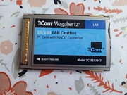 Karta sieciowa LAN 3Com Megahertz 10/100LAN XJACK Connector PCMCIA