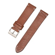 Pasek skórzany do zegarka vintage 20mm + teleskopy