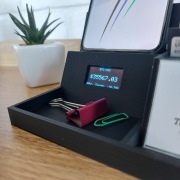 Organizer przybornik biurowy Bitcoin BTC