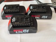 Akumulator bateria Bosch 18 V Li-Ion 2,5 Ah GBA professional