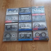 KASETY - CZYSTE - UŻYWANE DO NAGRAŃ 12 szt.