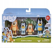 Zestaw figurki Bluey Bingo - Family Rodzina NOWY prezent