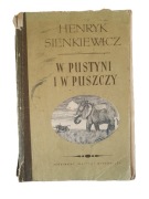 Stara książka "W Pustyni i w Puszczy" 1965