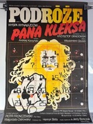 Podróże Pana Kleksa - plakat filmowy - Jakub Erol 85'