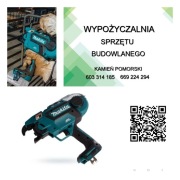 Wiązarka do zbrojeń Makita. Przecinarka do prętów. Wynajem