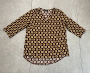 Bluzka koszulowa damska M/L Inblanco 38/40 3/4 rękaw