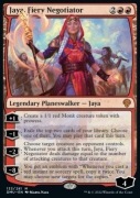 MTG Magic - Jaya, Fiery Negotiator + TOKEN + EMBLEM