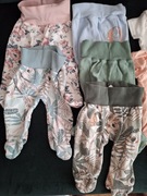 Spodenki ze stópkami rozmiar 62