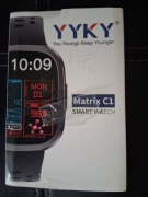 Smartwatch YYKY Matrix C1 zegarek sportowy Bluetooth nieużywany