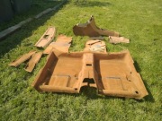 Mercedes 124 środek CLOTH LIGHT BROWN 074 Dattel