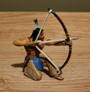 Schleich indianin figurka unikat model wycofany z 2005 r.
