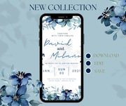 ELEKTRONICZNE edycyjne zaproszenie na ślub szablon