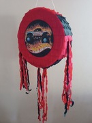 Zestaw piniata samochod Hot Wheels Formuła1+kij+im