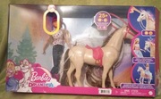 Barbie Przygody Księżniczek Koń + Lalka