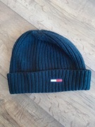 Czapka zimowa Tommy HILFIGER czarna ciepła na zimę 