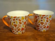 DWA JESIENNE KUBKI LIŚCIE ŻOŁĘDZIE JAK HOME&YOU