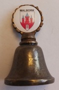 Dzwonek z Polski "MALBORK"- herb