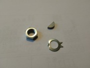 Zespół mocowania na wale wyjściowym pompy hydraulicznej zębatej VIVOLOGV-2P